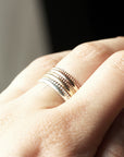 Bague couronnée