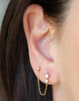 Aglaea Double Stud Earrings