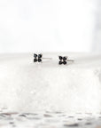 Echo Stud Earrings (Black)