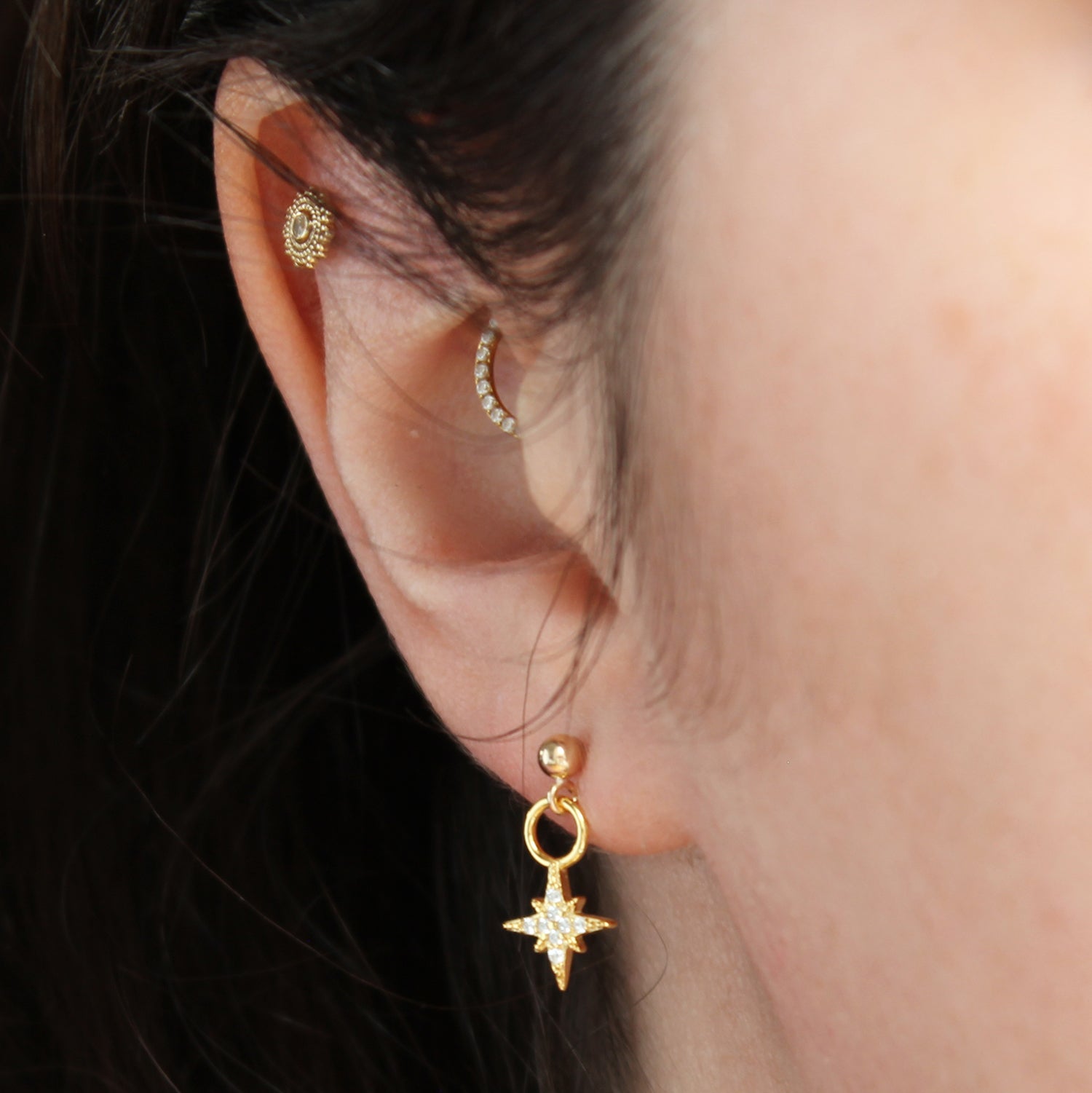 Stella charm (single or pair)