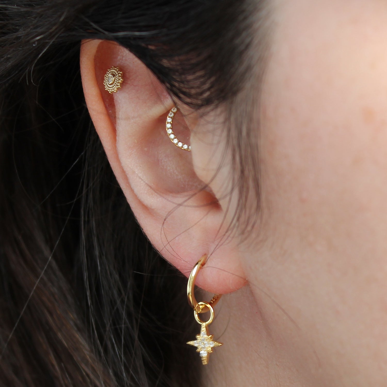 Stella charm (single or pair)
