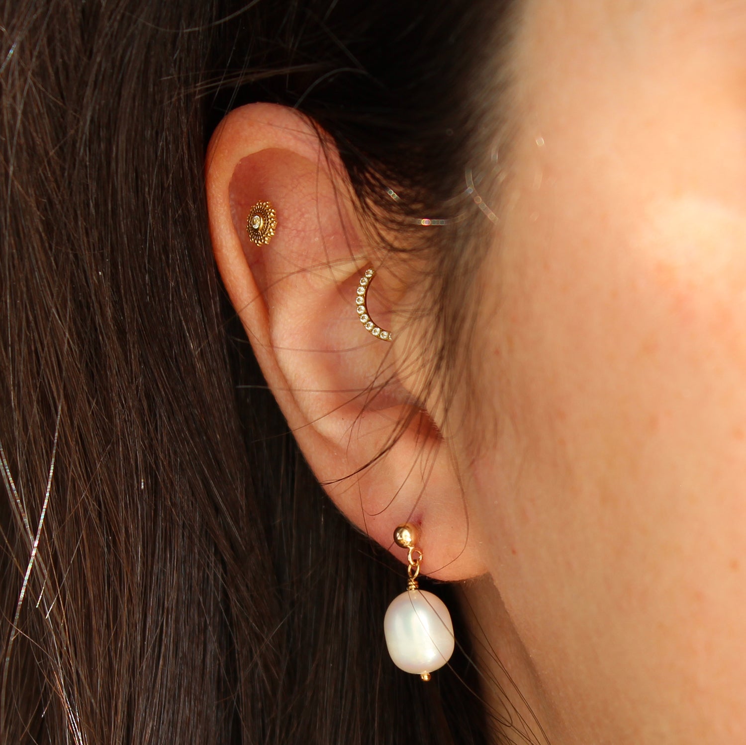 Boucles d'oreilles Jade