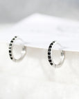 Little Black Sparkly - Clicker Rings
