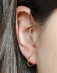 Little Black Sparkly - Clicker Rings