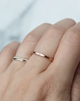 Bague mini initiale