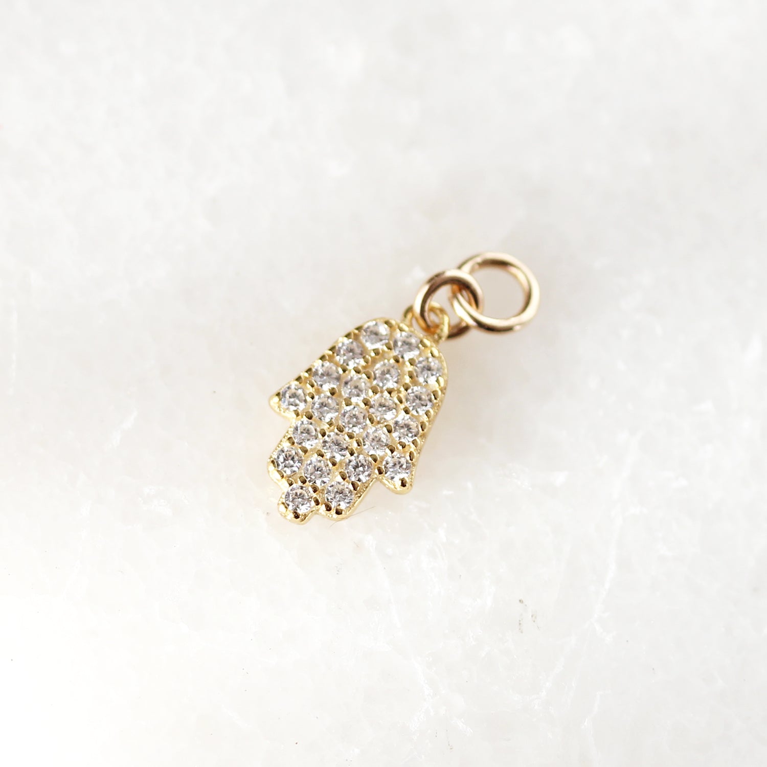 Hamsa charm (single or pair)