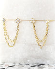 Nyx Double Stud Earrings