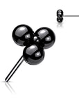 Trilys - ornement en titane pour piercing