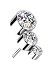 Velara - ornement en titane pour piercing