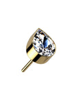 Niora - ornement en titane pour piercing