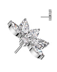 Velisa - ornement en titane pour piercing