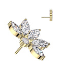 Velisa - ornement en titane pour piercing