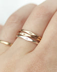 Mini heart ring