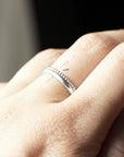 Bague couronnée