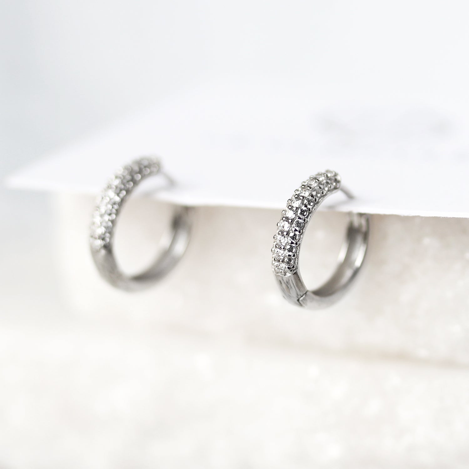 Les petits chics - anneaux clicker en argent sterling