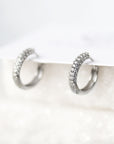 Les petits chics - anneaux clicker en argent sterling