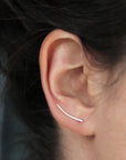 Simple ear barrette