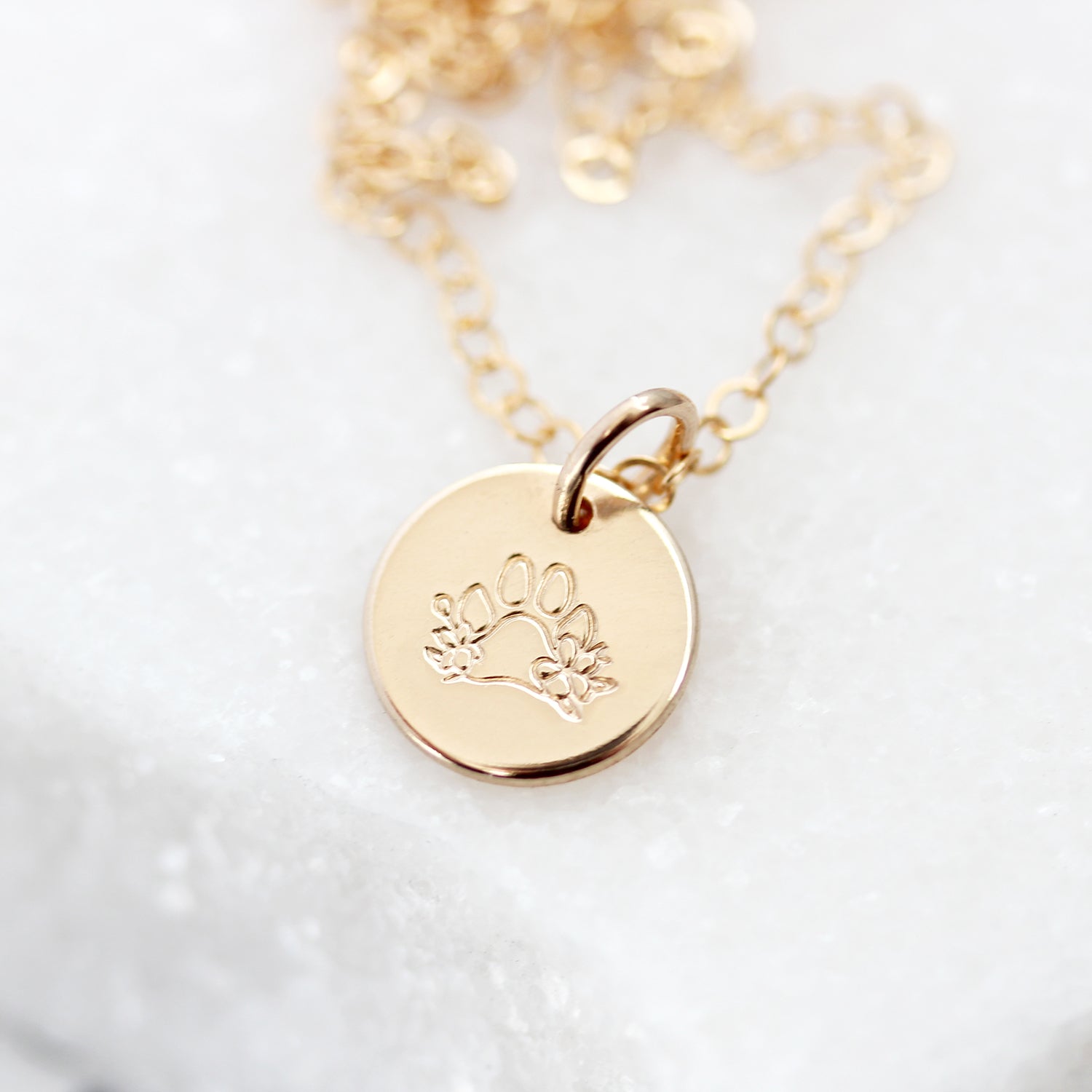 Flower Paw Pendant