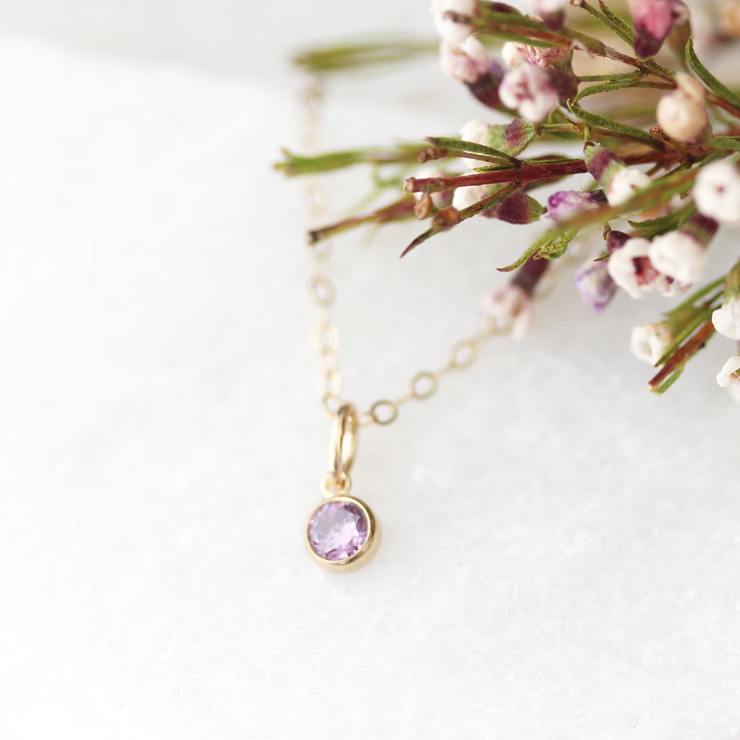 Birthstone pendant