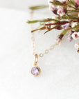 Birthstone pendant