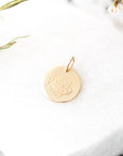 Birth flower pendant