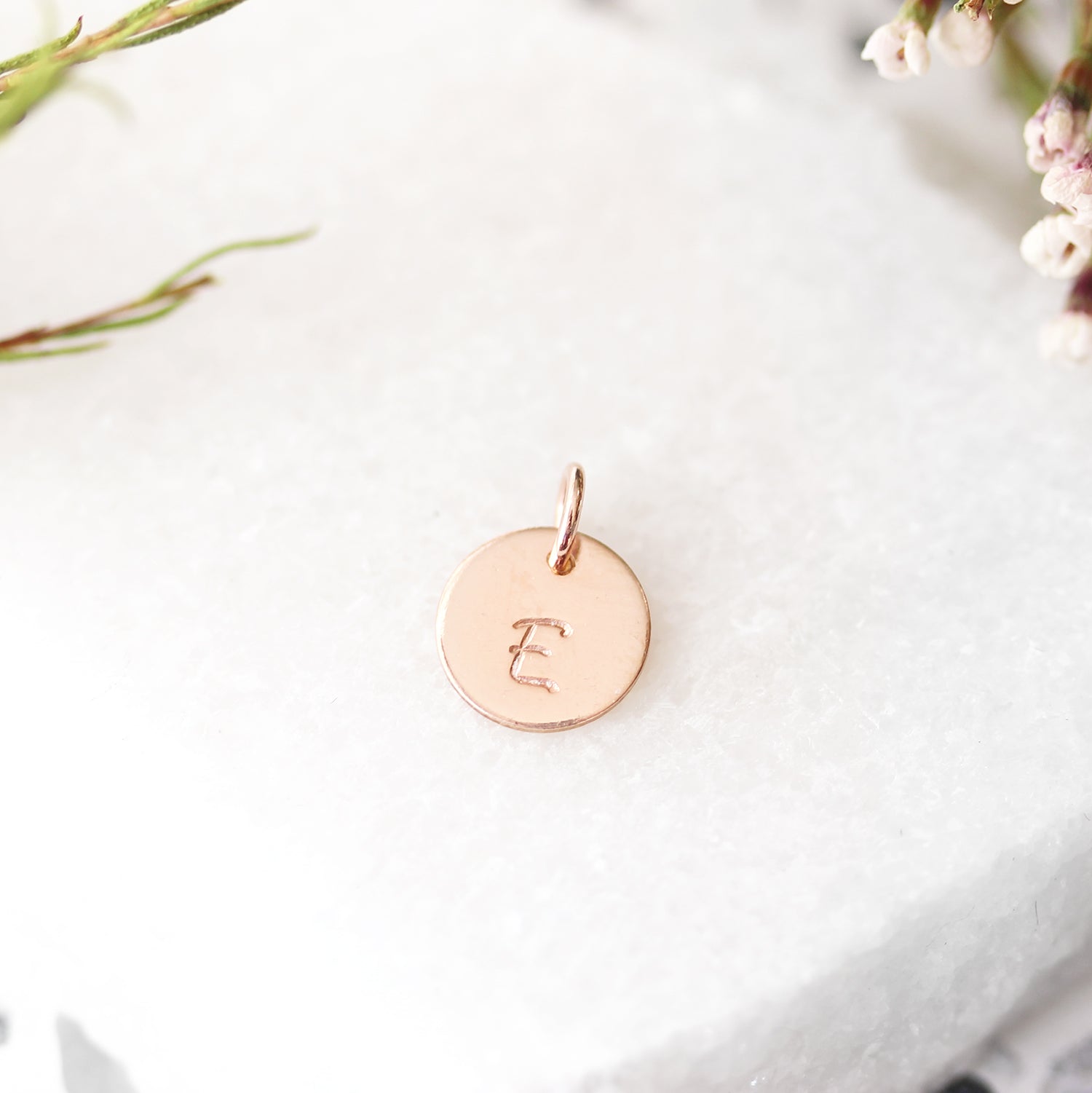 Initial necklace