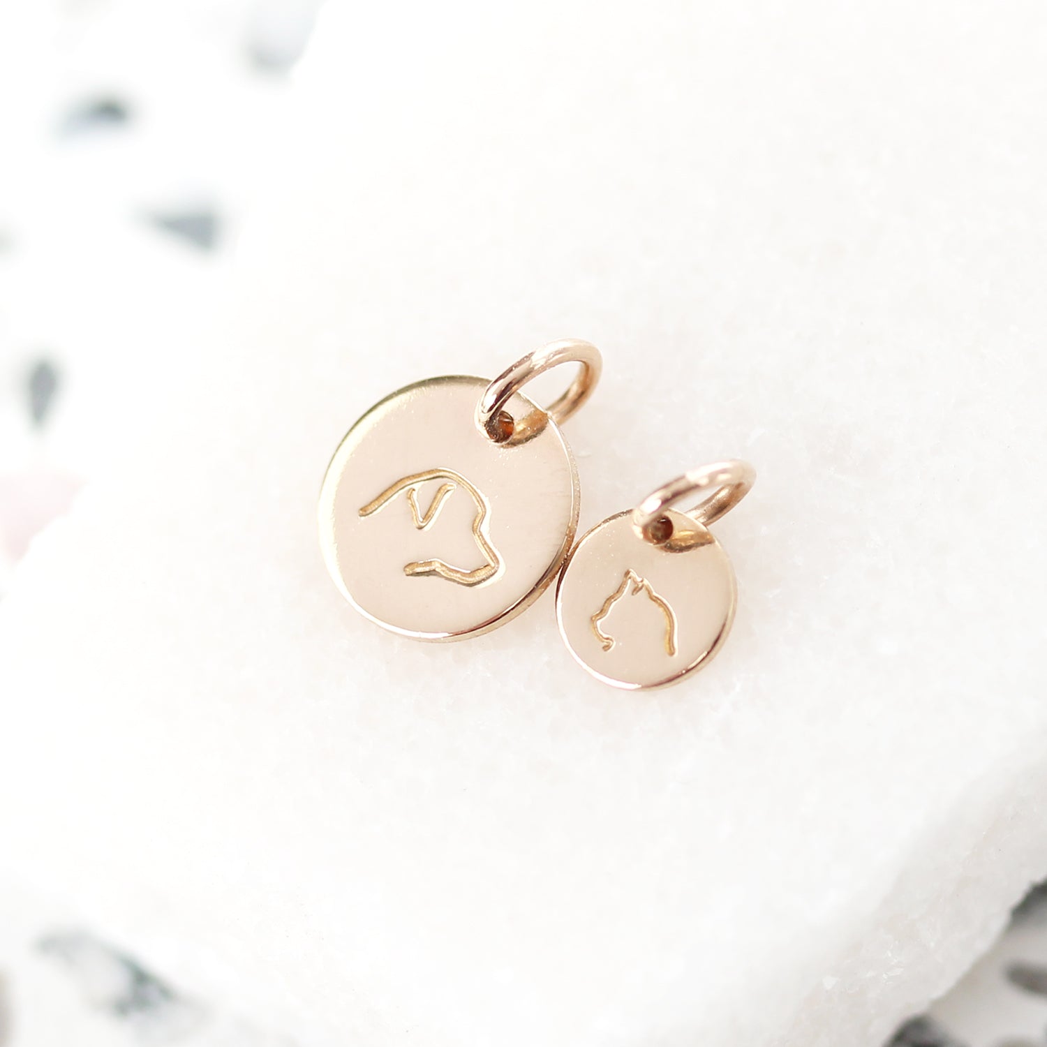 Dog or Cat Profile Pendant