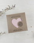 Baby heart comfort cushion