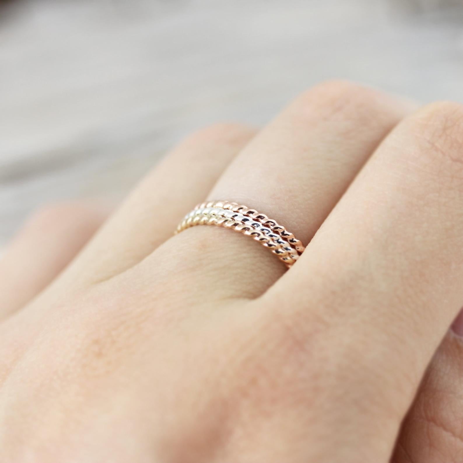 Medium Twisted Ring 1.3mm