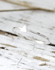 Ring with mini triangle