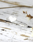 Bague avec petit coeur