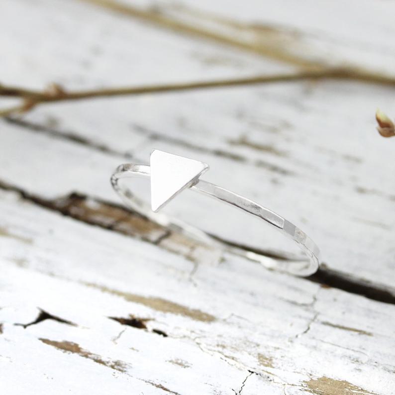 Ring with small triangle