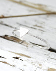 Ring with small triangle