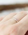 Extra thin ring Printed, rounded edges 0.8mm