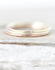 Bague extra fine Picotée 0.8mm