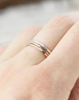Thin Faceted Ring 1mm
