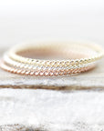 Thin Twisted Ring 1mm