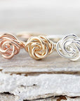 Bague fleur