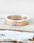 Bague Lignée moyenne 1.3 mm