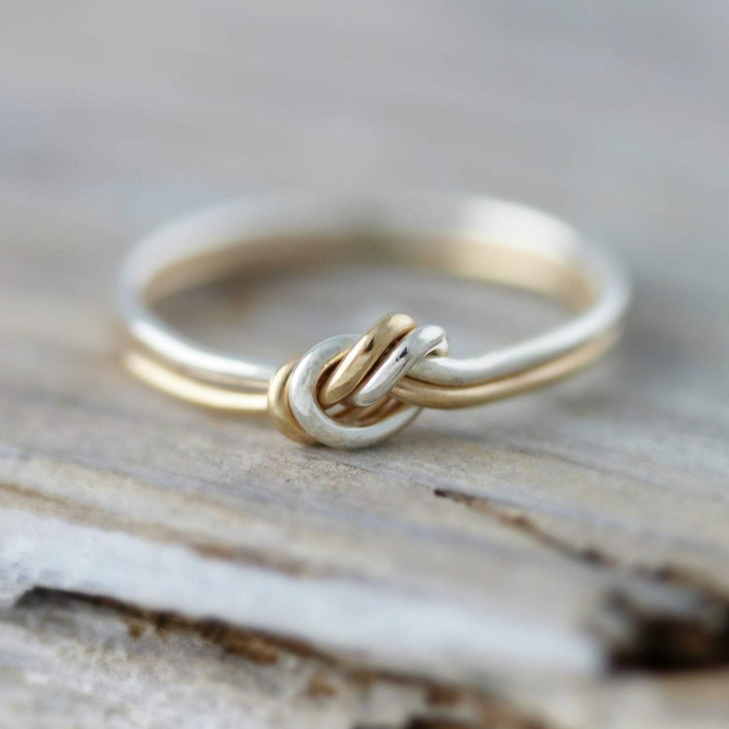 Two-Strand Knot Ring