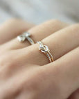 Two-Strand Knot Ring