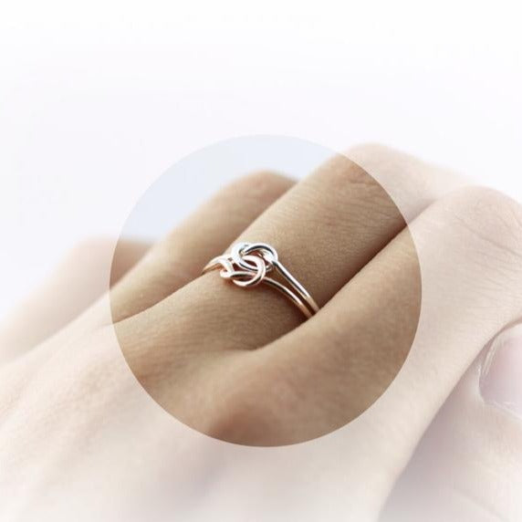 Double Knot Ring