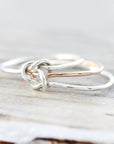 Three-Strand Double Knot Ring