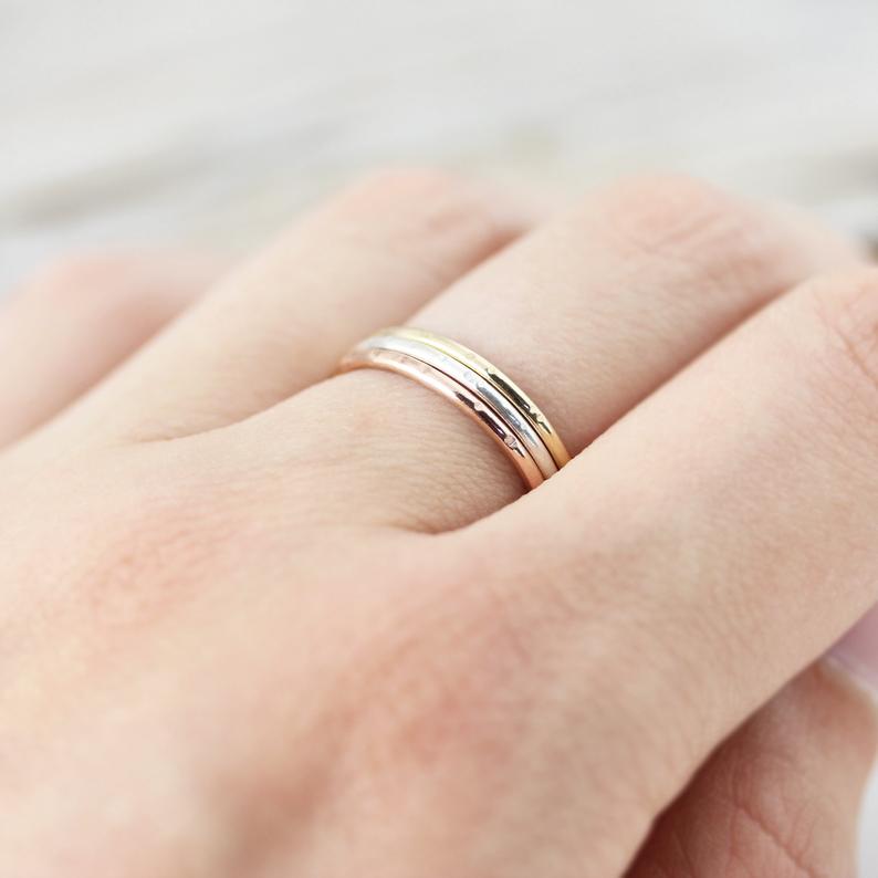 Bague moyenne Picotée 1.3mm