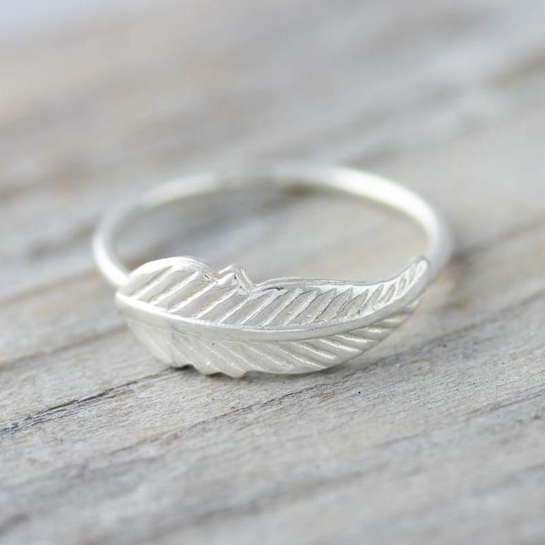 Bague Plume