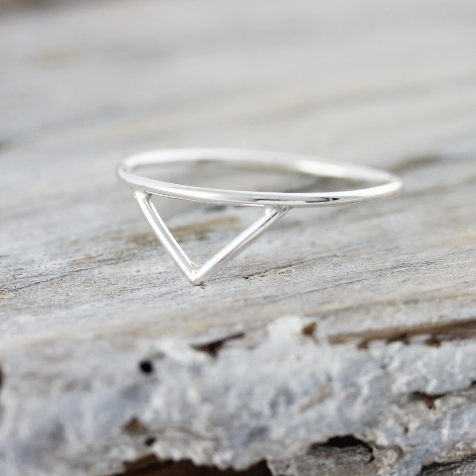 Empty triangle ring