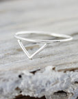 Empty triangle ring