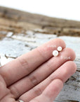 Pearl earrings