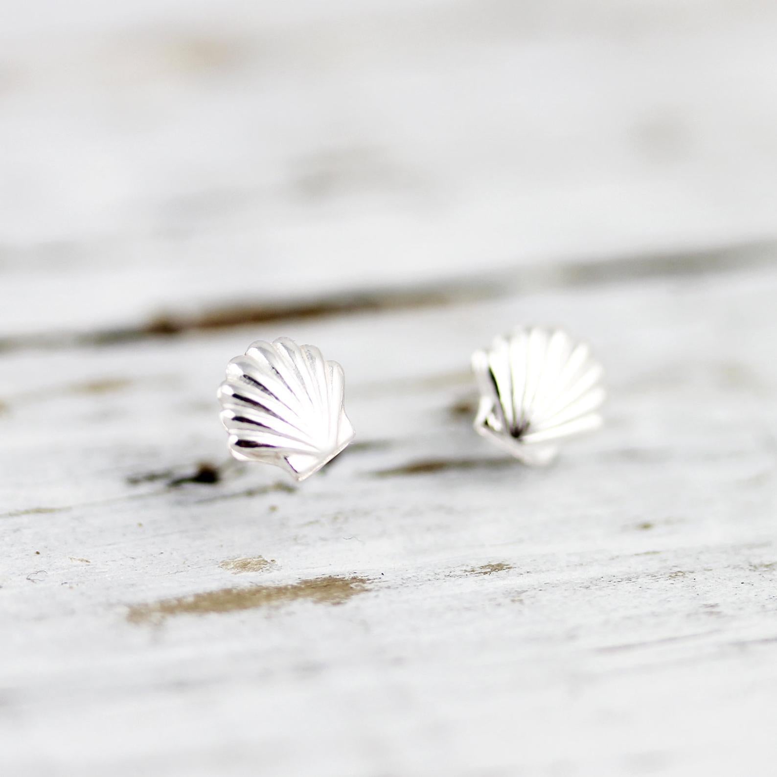 Boucles d'oreilles petits coquillages