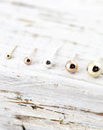 Boucles d'oreilles petits points